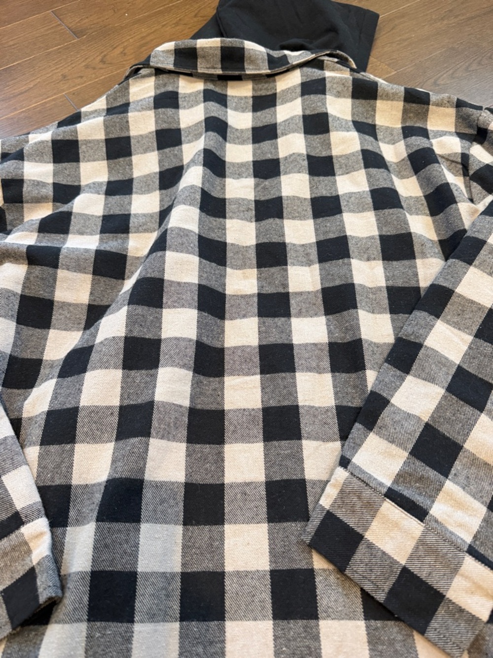 LB Collection XXL Men’s Plaid Button-Up Hoodie Shirt - C39-032 - Picture 7 of 7